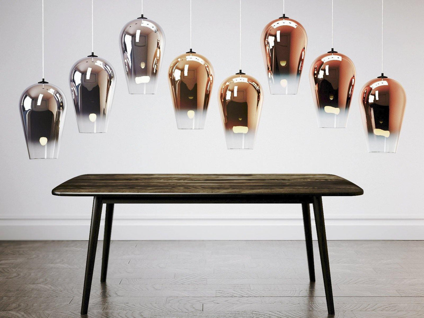 Fade Pendant Lamp - Adjustable Height, Soft LED Light for Ambient Glow
