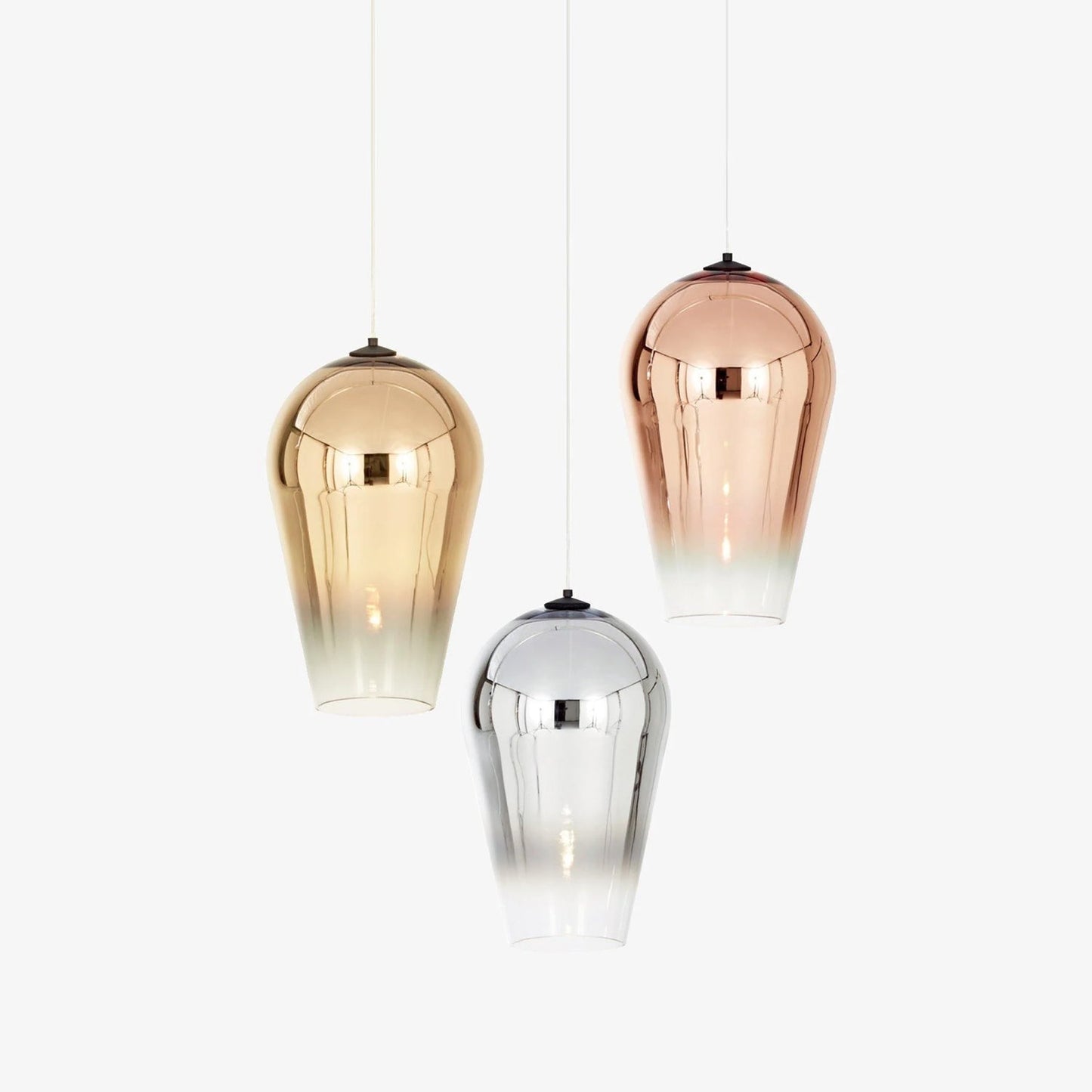Fade Pendant Lamp - Adjustable Height, Soft LED Light for Ambient Glow