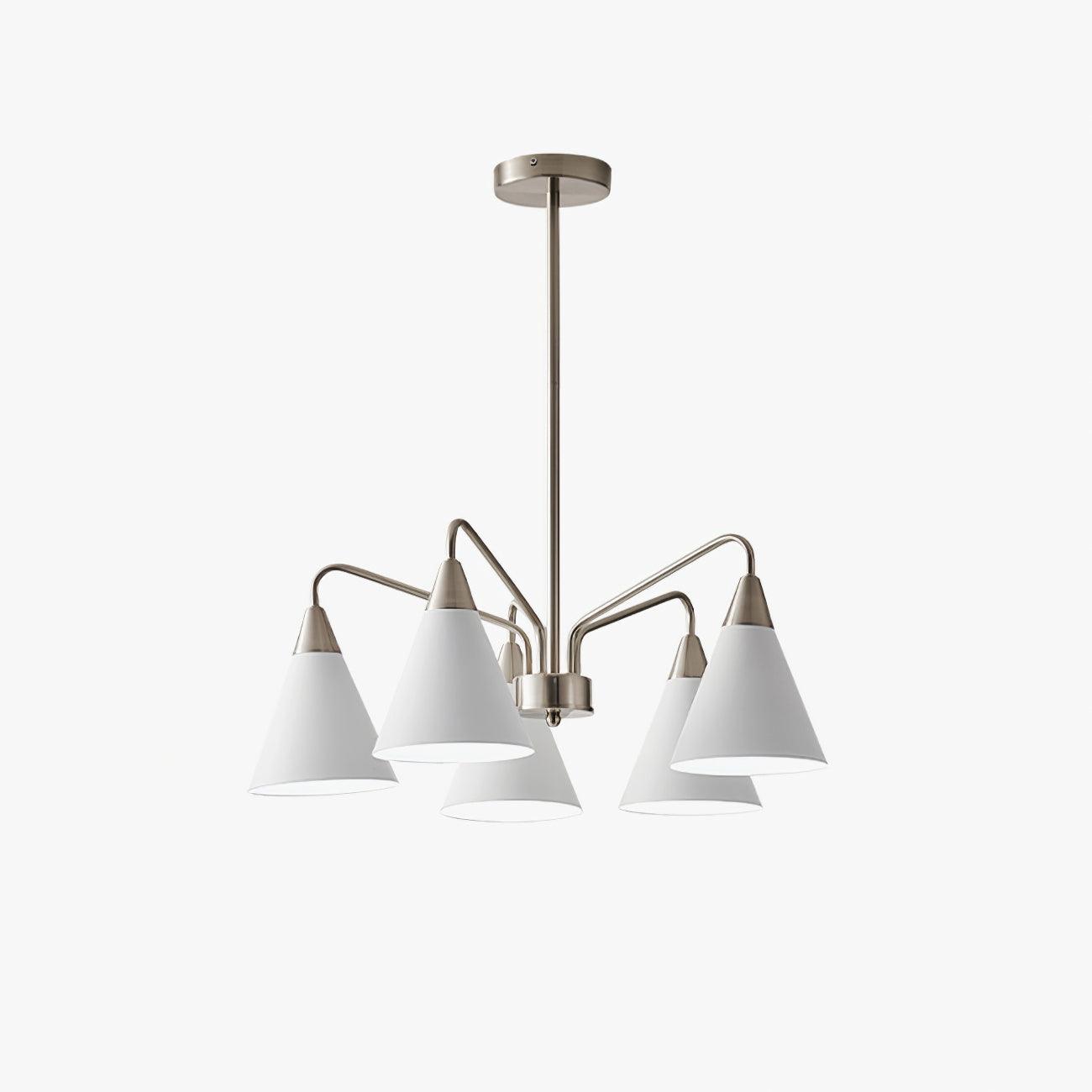 Elegant Cono Chandelier - Adjustable Brightness & Energy Efficient Des