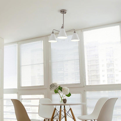 Elegant Cono Chandelier - Adjustable Brightness & Energy Efficient Des