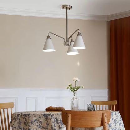 Elegant Cono Chandelier - Adjustable Brightness & Energy Efficient Des