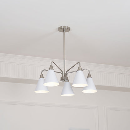 Elegant Cono Chandelier - Adjustable Brightness & Energy Efficient Des