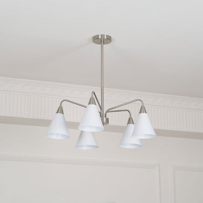 Elegant Cono Chandelier - Adjustable Brightness & Energy Efficient Des