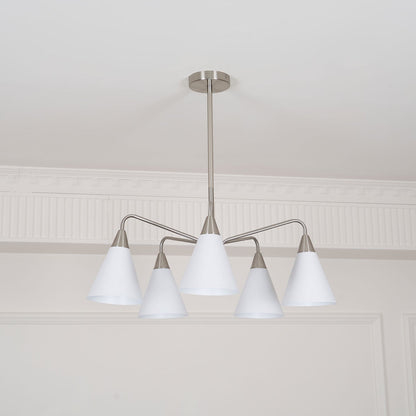 Elegant Cono Chandelier - Adjustable Brightness & Energy Efficient Des