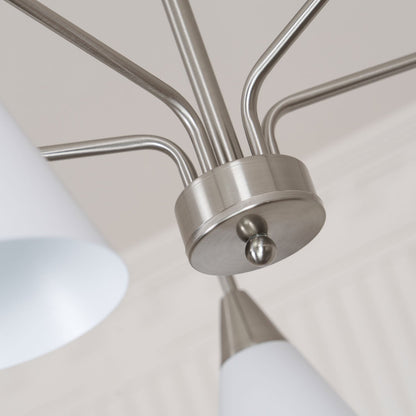 Elegant Cono Chandelier - Adjustable Brightness & Energy Efficient Des
