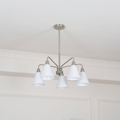 Elegant Cono Chandelier - Adjustable Brightness & Energy Efficient Des