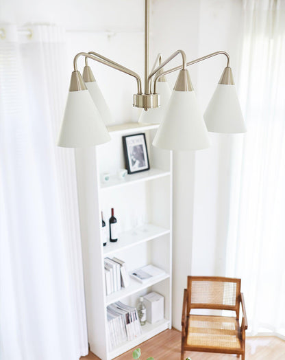Elegant Cono Chandelier - Adjustable Brightness & Energy Efficient Des
