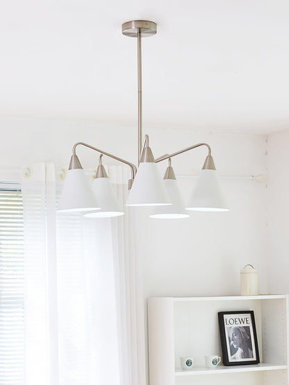 Elegant Cono Chandelier - Adjustable Brightness & Energy Efficient Des