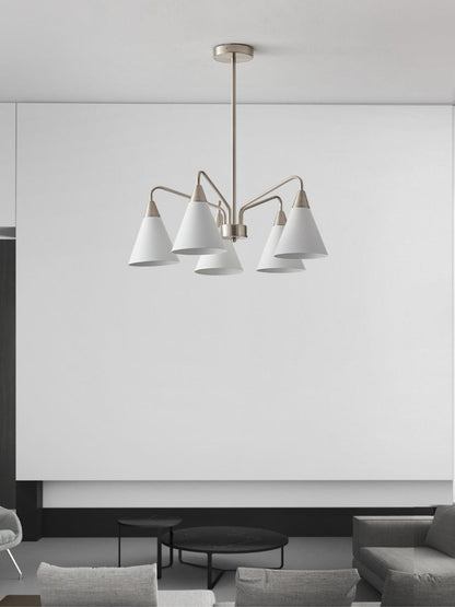 Elegant Cono Chandelier - Adjustable Brightness & Energy Efficient Des