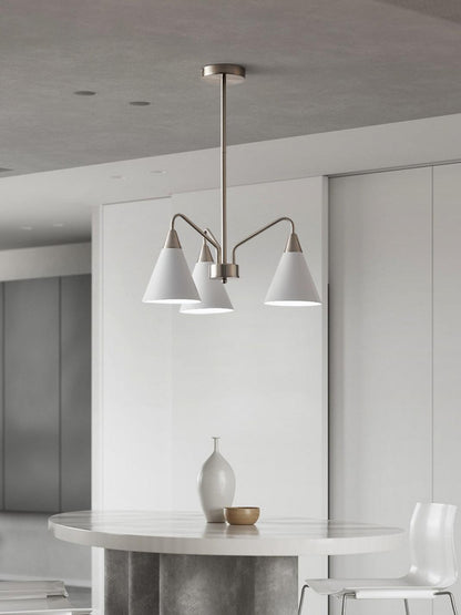 Elegant Cono Chandelier - Adjustable Brightness & Energy Efficient Des