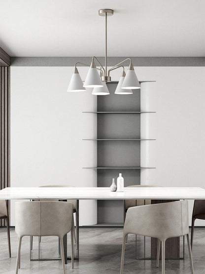 Elegant Cono Chandelier - Adjustable Brightness & Energy Efficient Des