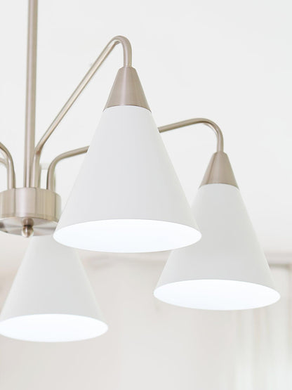Elegant Cono Chandelier - Adjustable Brightness & Energy Efficient Des