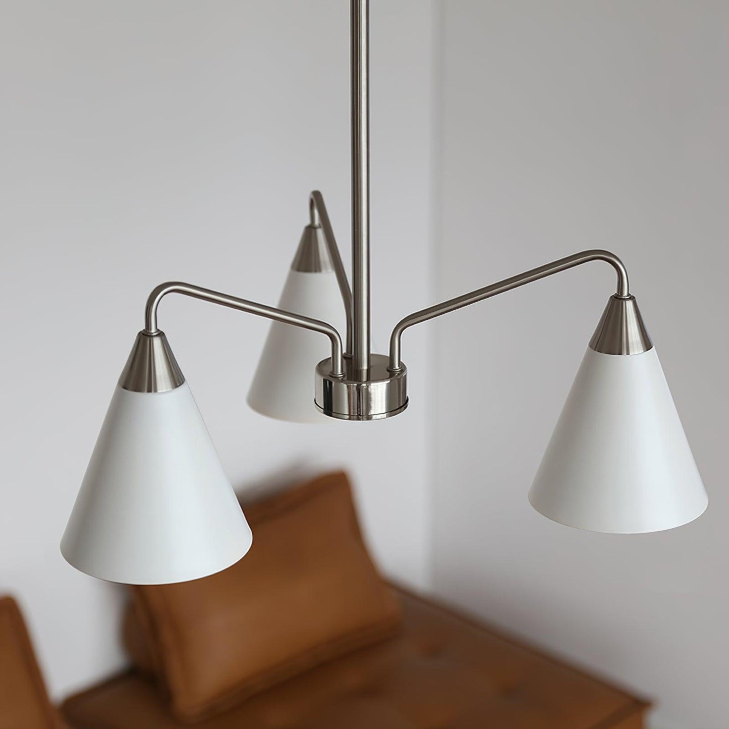Elegant Cono Chandelier - Adjustable Brightness & Energy Efficient Des
