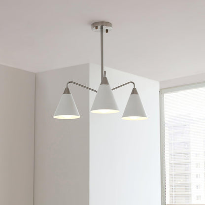 Elegant Cono Chandelier - Adjustable Brightness & Energy Efficient Des