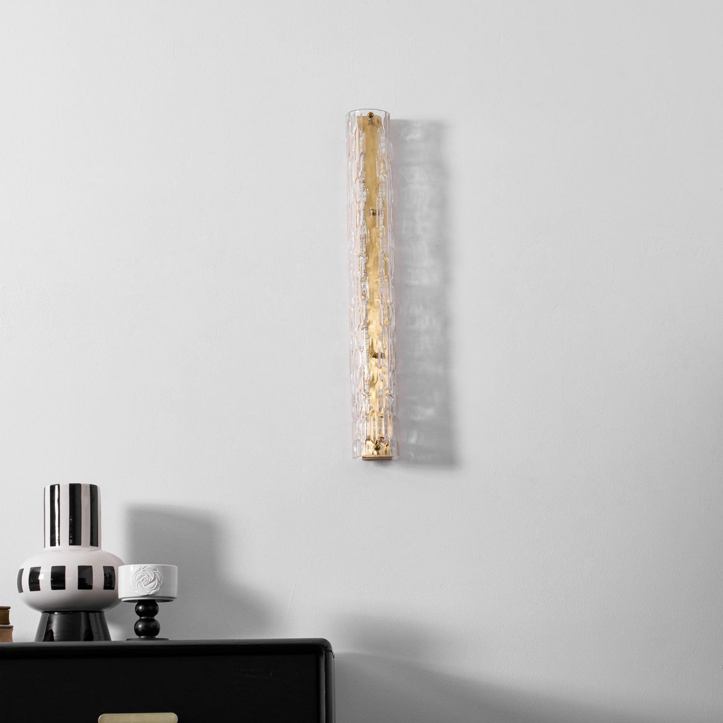 Elegant Fine Art Sconce with Adjustable Brightness and Energy-Efficien