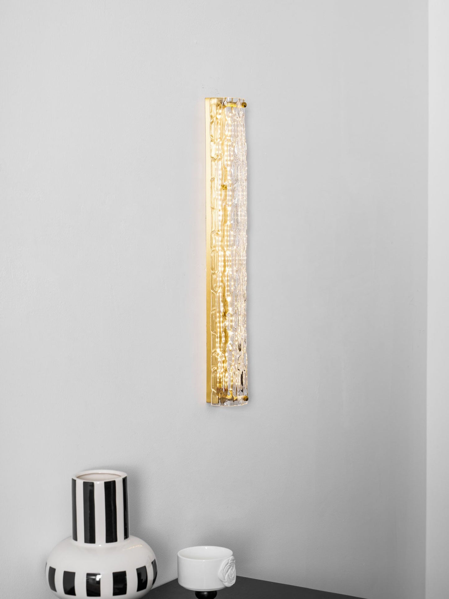 Elegant Fine Art Sconce with Adjustable Brightness and Energy-Efficien