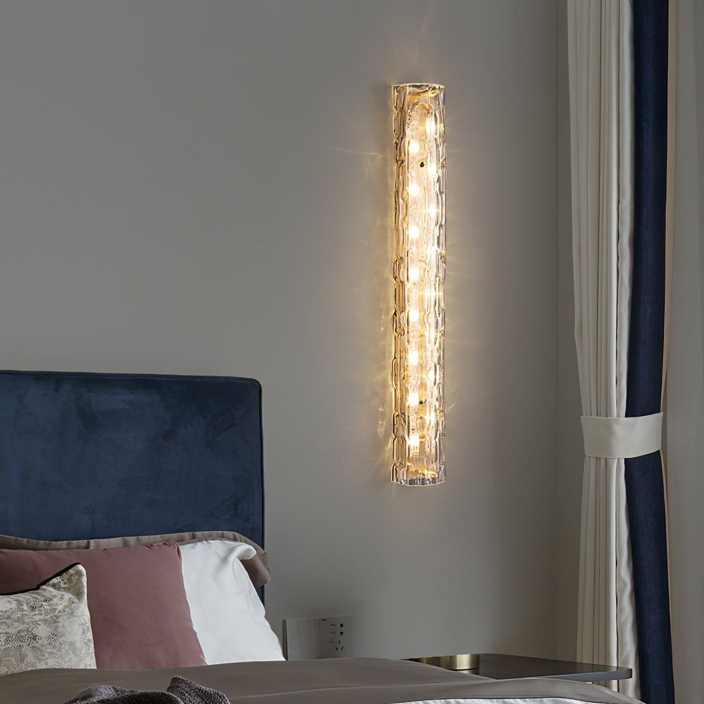 Elegant Fine Art Sconce with Adjustable Brightness and Energy-Efficien