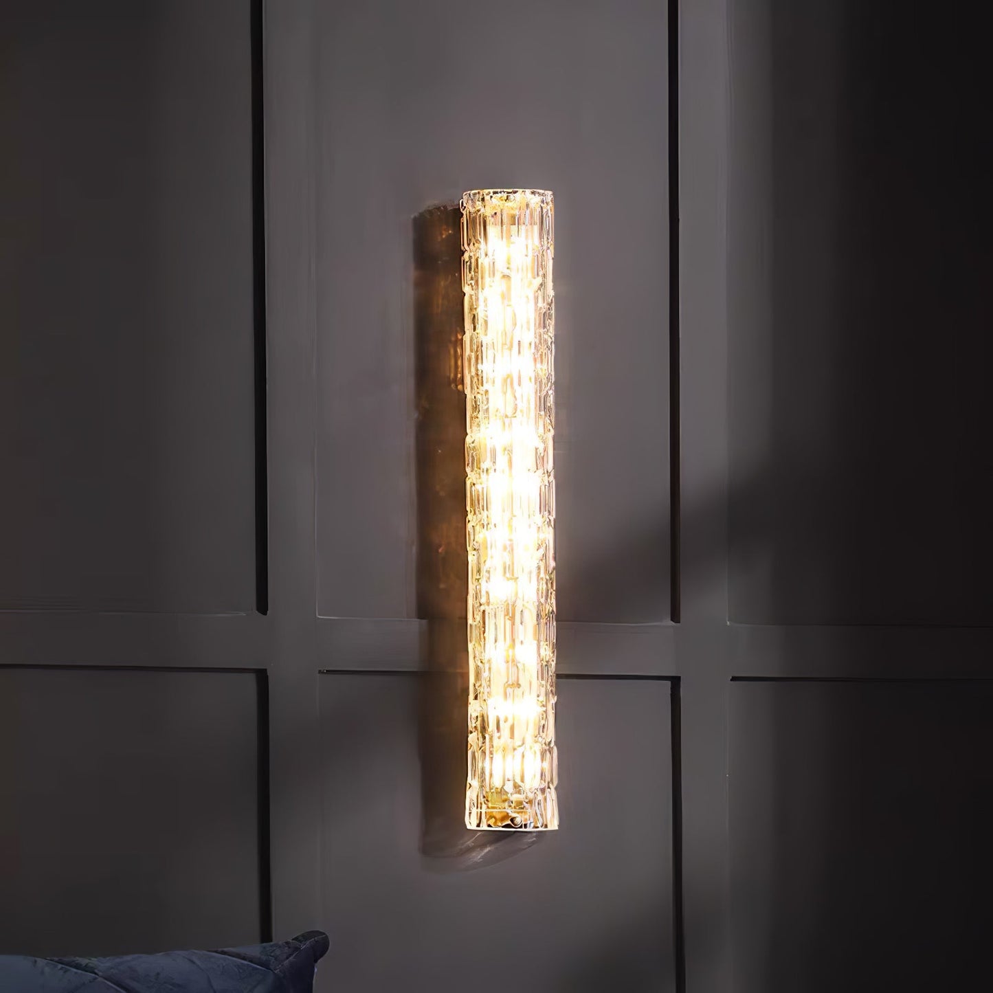 Elegant Fine Art Sconce with Adjustable Brightness and Energy-Efficien