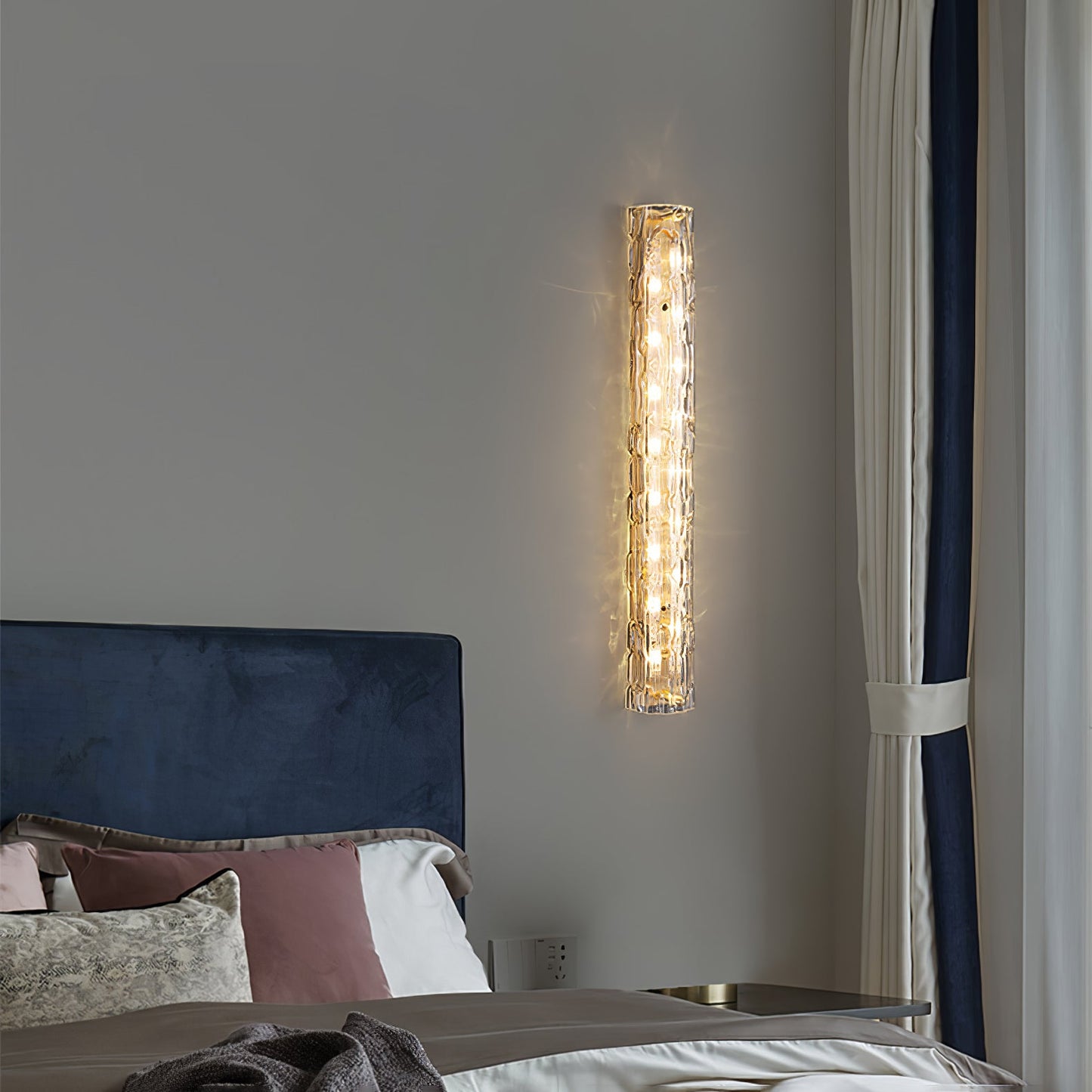 Elegant Fine Art Sconce with Adjustable Brightness and Energy-Efficien