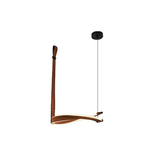 Finopi Modern Chandelier - Adjustable Height, Energy-Efficient LED