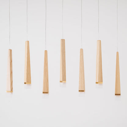 Rustic Firewood Stick Chandelier - Unique Design & Ambient Lighting