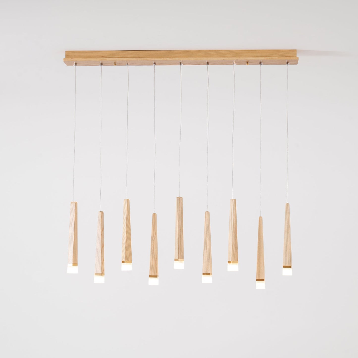 Rustic Firewood Stick Chandelier - Unique Design & Ambient Lighting