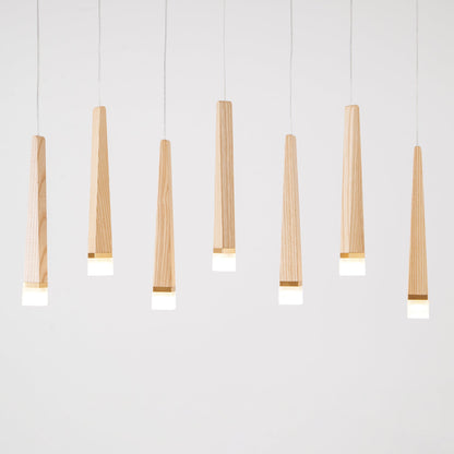 Rustic Firewood Stick Chandelier - Unique Design & Ambient Lighting