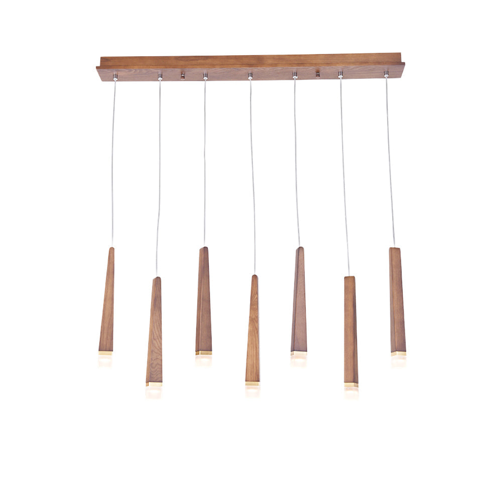 Rustic Firewood Stick Chandelier - Unique Design & Ambient Lighting