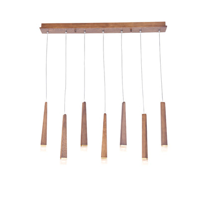 Rustic Firewood Stick Chandelier - Unique Design & Ambient Lighting