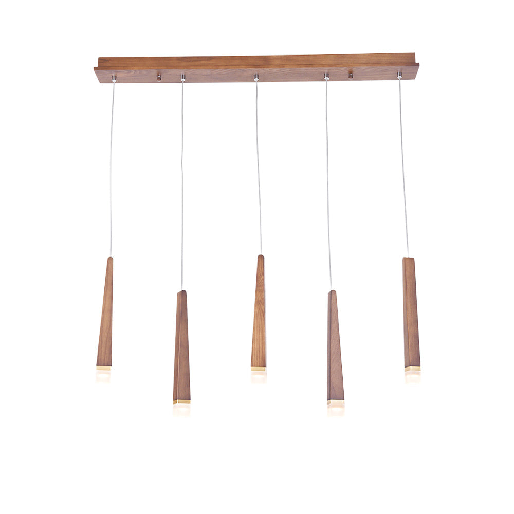 Rustic Firewood Stick Chandelier - Unique Design & Ambient Lighting