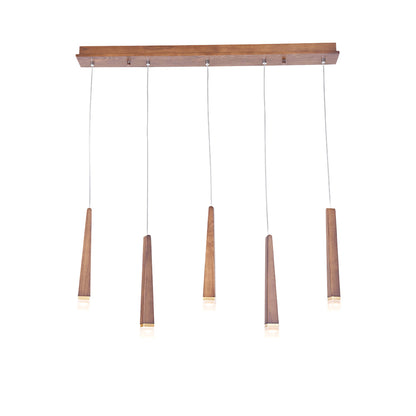 Rustic Firewood Stick Chandelier - Unique Design & Ambient Lighting