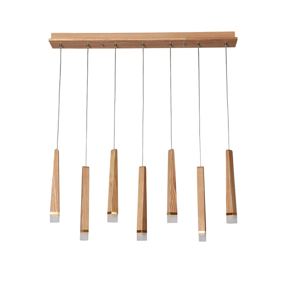Rustic Firewood Stick Chandelier - Unique Design & Ambient Lighting