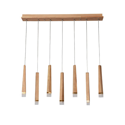 Rustic Firewood Stick Chandelier - Unique Design & Ambient Lighting
