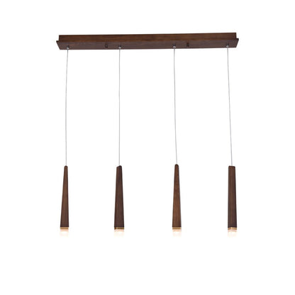 Rustic Firewood Stick Chandelier - Unique Design & Ambient Lighting