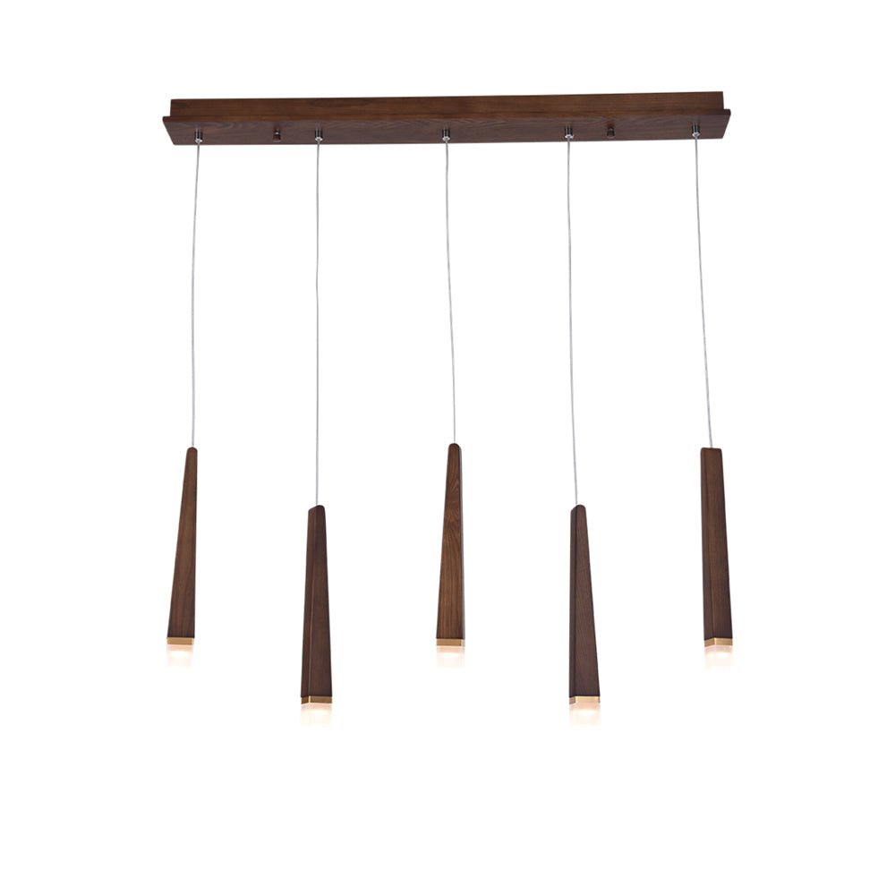 Rustic Firewood Stick Chandelier - Unique Design & Ambient Lighting