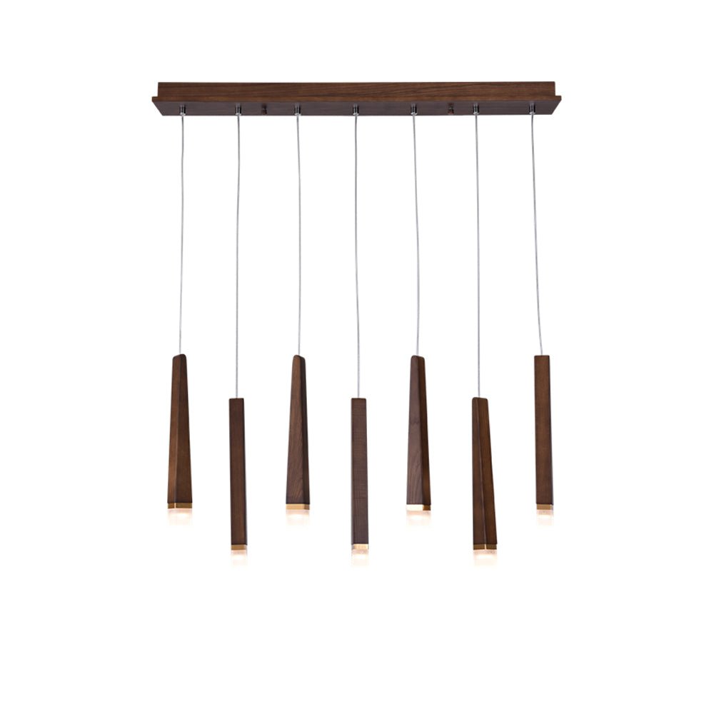 Rustic Firewood Stick Chandelier - Unique Design & Ambient Lighting