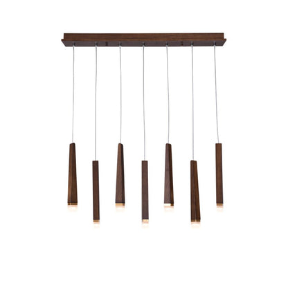 Rustic Firewood Stick Chandelier - Unique Design & Ambient Lighting