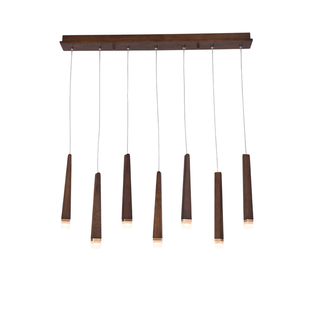 Rustic Firewood Stick Chandelier - Unique Design & Ambient Lighting
