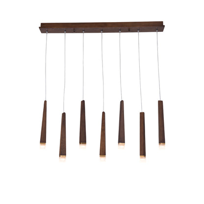 Rustic Firewood Stick Chandelier - Unique Design & Ambient Lighting
