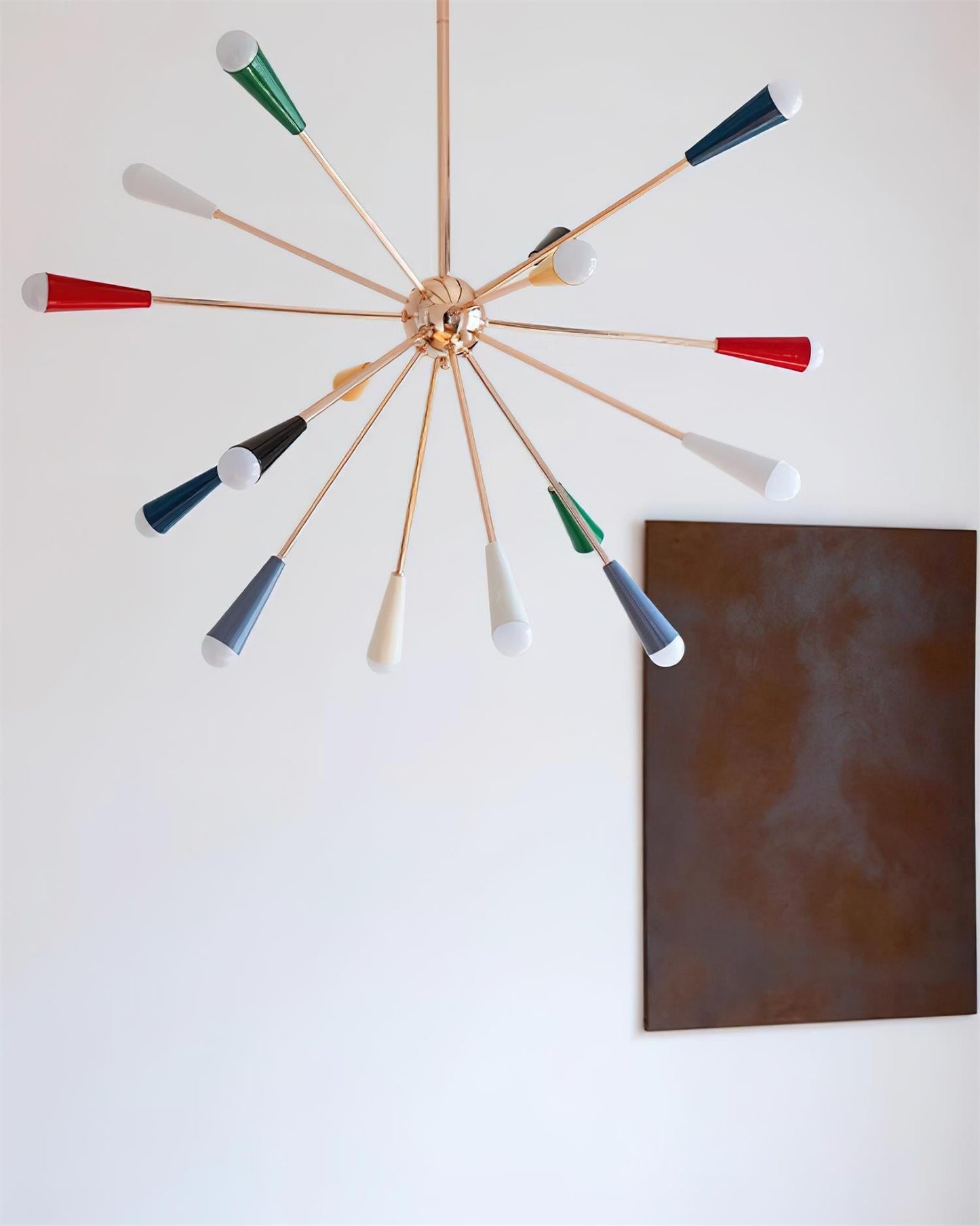 Modern Firework Pop Chandelier - Adjustable Lighting & Unique Design