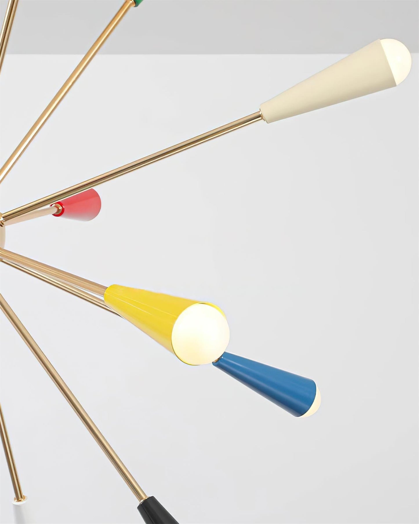Modern Firework Pop Chandelier - Adjustable Lighting & Unique Design