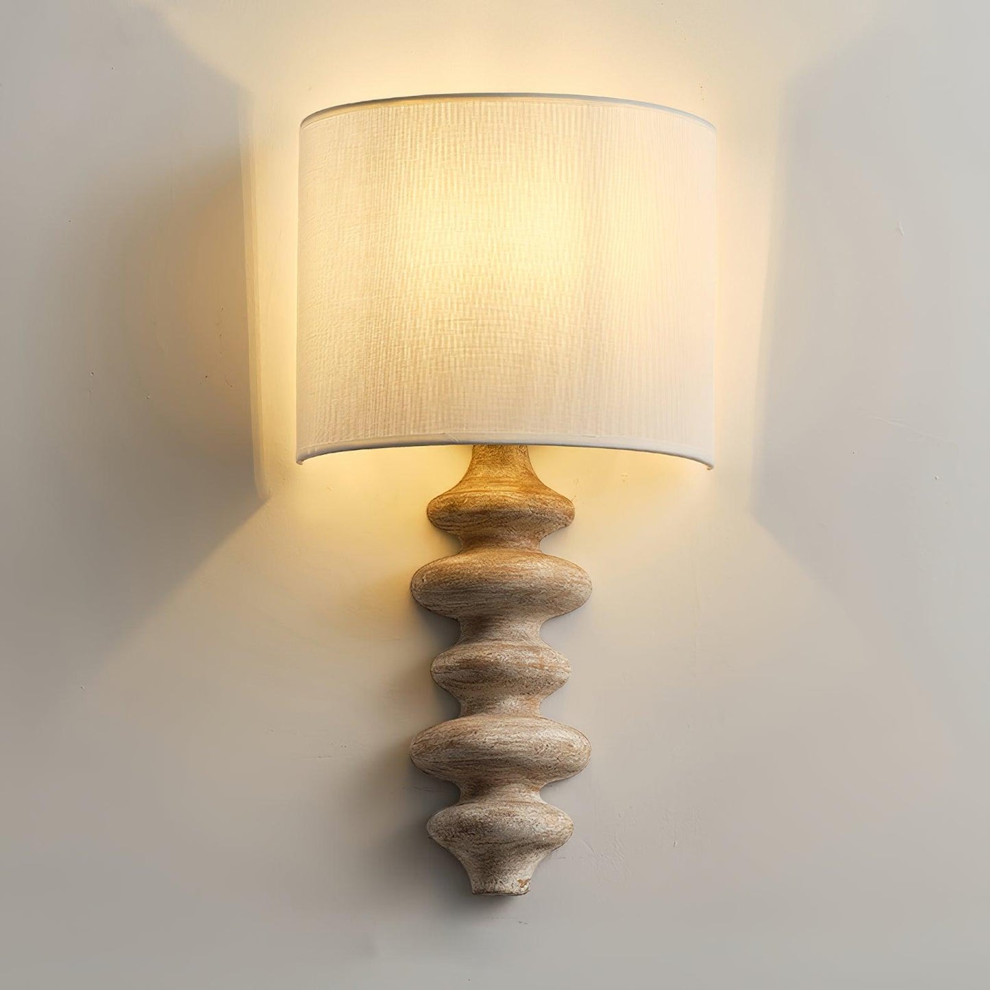Fishbone Wall Sconce - Elegant Design with Adjustable Light Direction