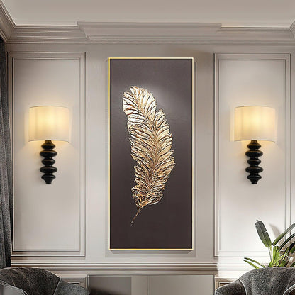 Fishbone Wall Sconce - Elegant Design with Adjustable Light Direction