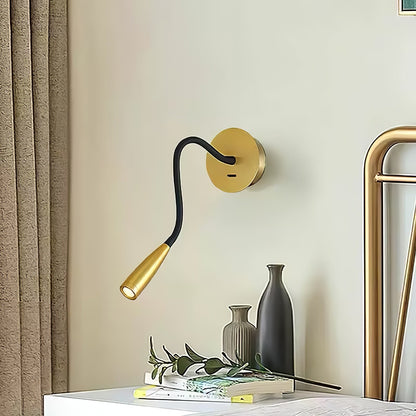 Adjustable Flexi Hose Wall Light with Energy-Efficient LED and Modern