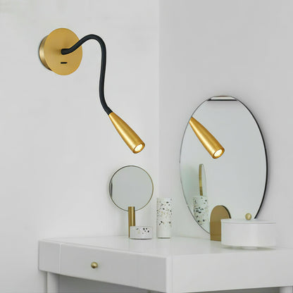 Adjustable Flexi Hose Wall Light with Energy-Efficient LED and Modern