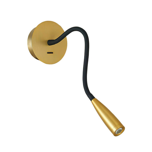 Adjustable Flexi Hose Wall Light with Energy-Efficient LED and Modern