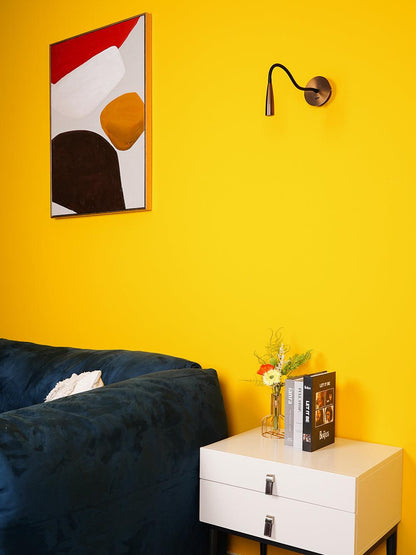 Adjustable Flexi Hose Wall Light with Energy-Efficient LED and Modern