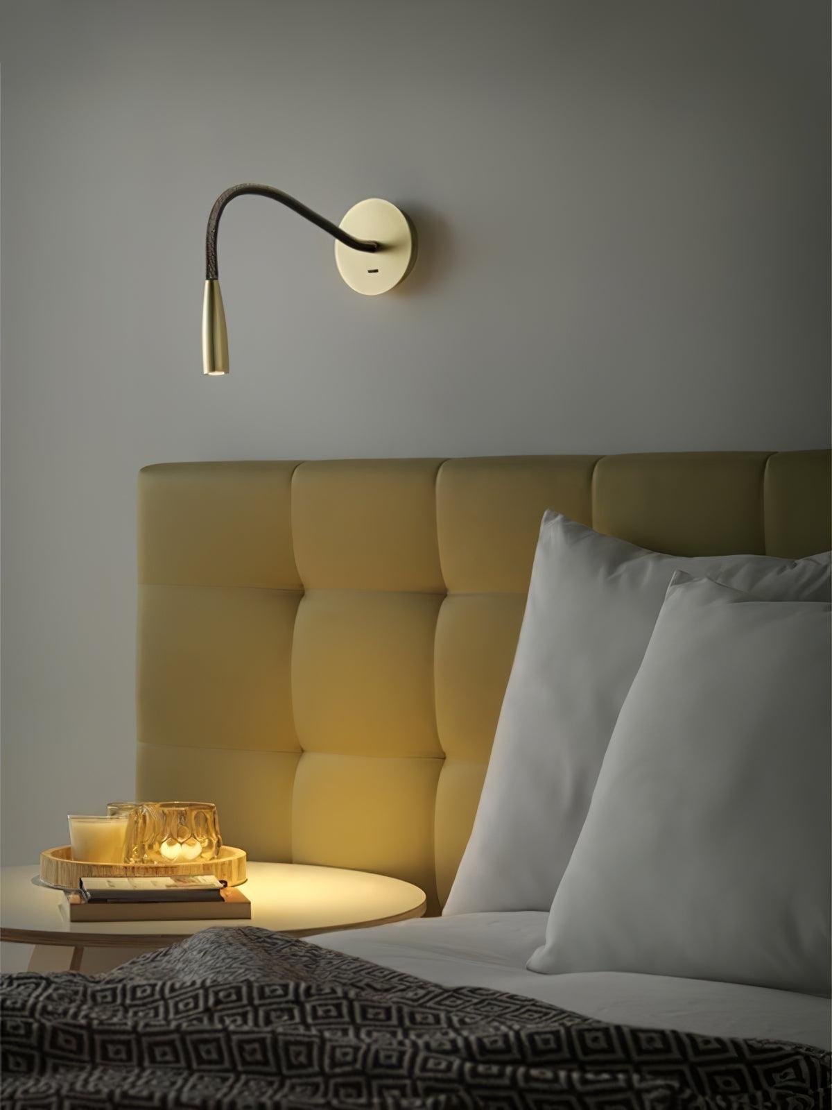Adjustable Flexi Hose Wall Light with Energy-Efficient LED and Modern