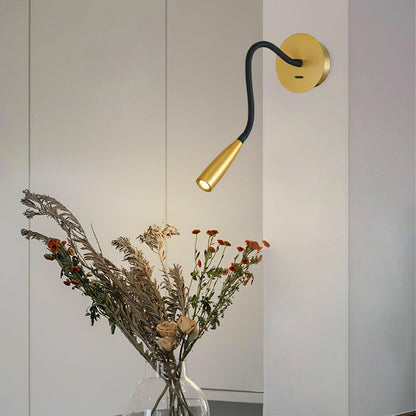 Adjustable Flexi Hose Wall Light with Energy-Efficient LED and Modern