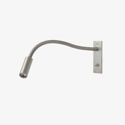 Adjustable Flexible Gooseneck Wall Lamp with USB Charging Port